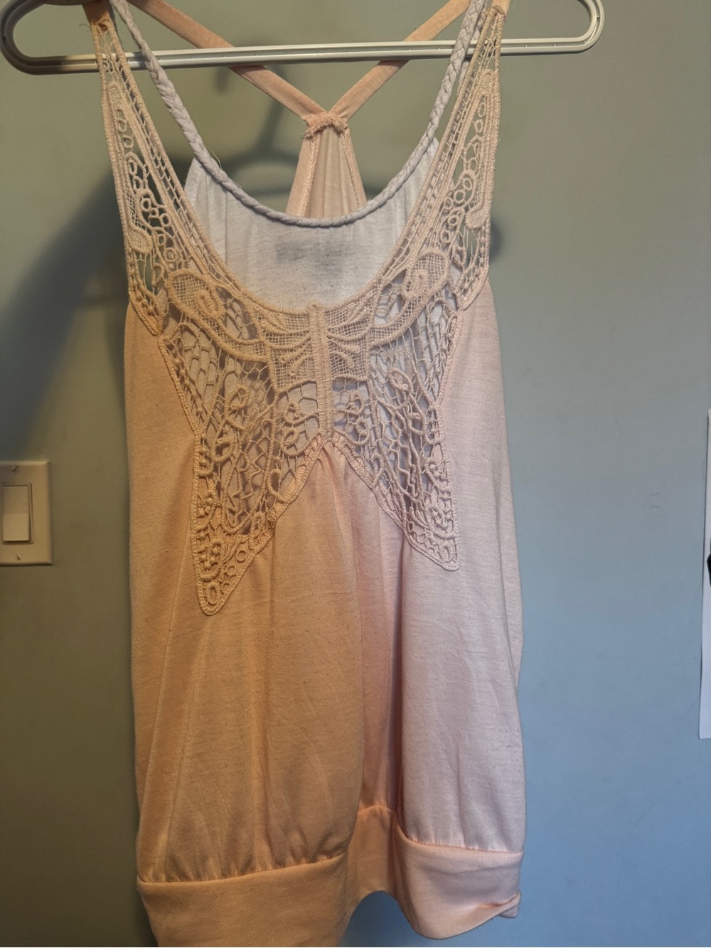 Lace Pink cami